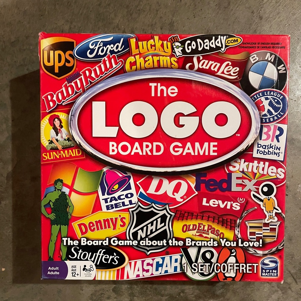 The Logo Board Game by Spin Master